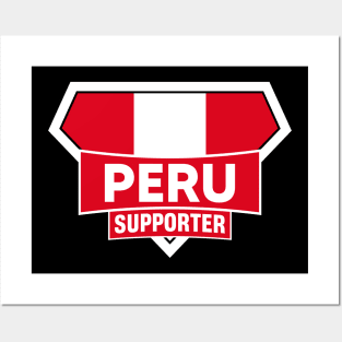 Peru Super Flag Supporter Posters and Art